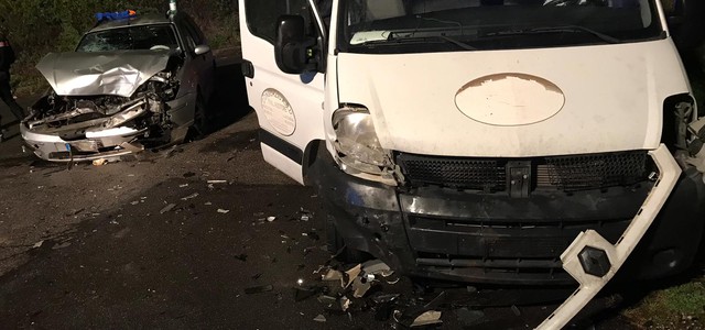 Squadra Pallanuoto vittima di incidente frontale