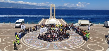 In centinaia nell'Arena dello Stretto per la conclusione del #PlasticFreeGc
