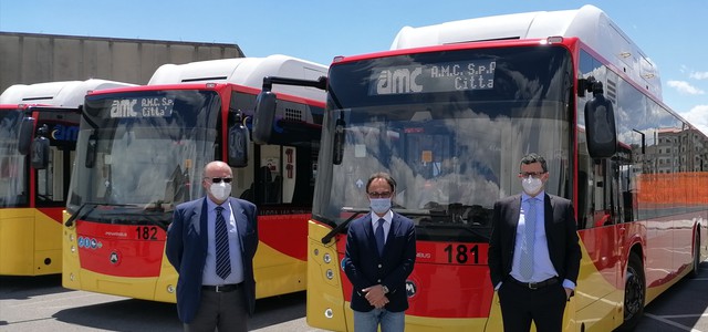 Amc, presentata oggi la nuova flotta bus