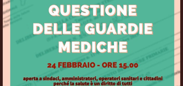 #NONSIAMONUMERI. CONTRO LA SOPPRESSIONE DELLE GUARDIE MEDICHE