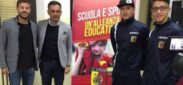 "Il Catanzaro sale in cattedra", entusiasmo alle stelle tra gli alunni della scuola Aldisio
