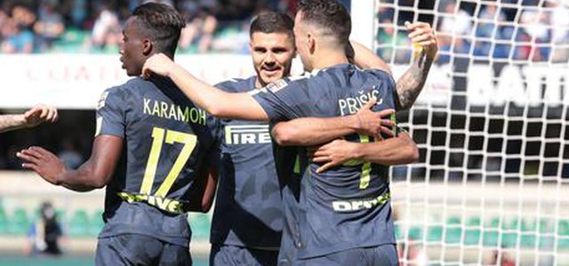 Serie A: Chievo Inter 1-2, Lazio Sampdoria 4-0
