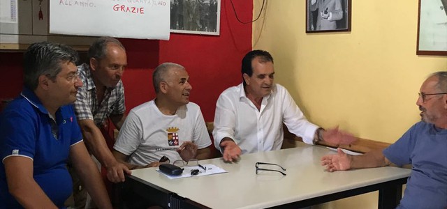 Bruno a Petrizzi per un incontro con cittadini e amministratori