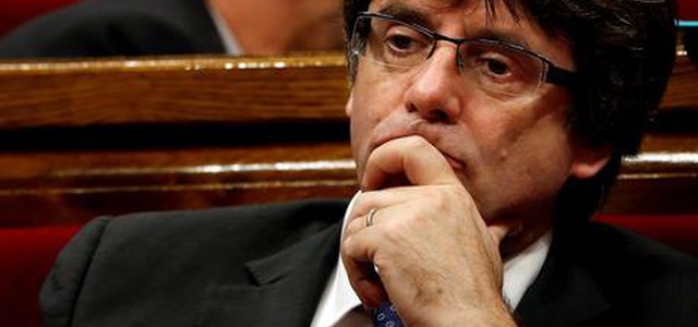 Catalogna, chiesta l'incriminazione di Puigdemont