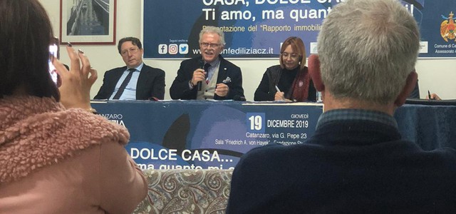 LE PROBLEMATICHE DEL SETTORE IMMOBILIARE IN CALABRIA NELL’ INCONTRO ORGANIZZATO DA CONFEDILIZIA CATANZARO