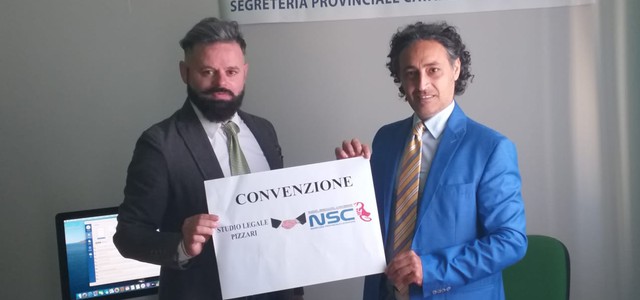 Nuovo Sindacato Carabinieri Catanzaro - Importante Convenzione stipulata con lo studio legale Pizzari