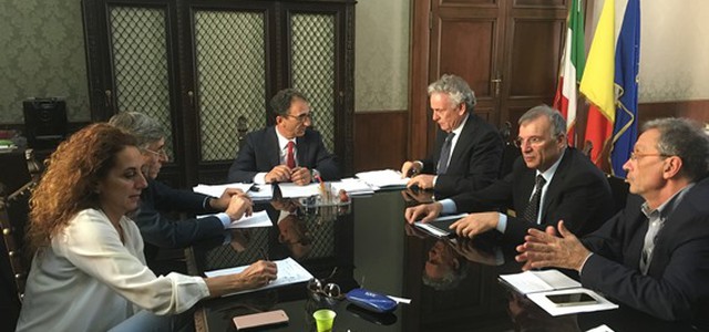 Abramo incontra i quattro consiglieri regionali: un focus sulla città con Oliverio