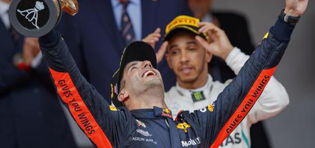 F1: Ricciardo domina Gp Monaco, Vettel gli rimane in scia
