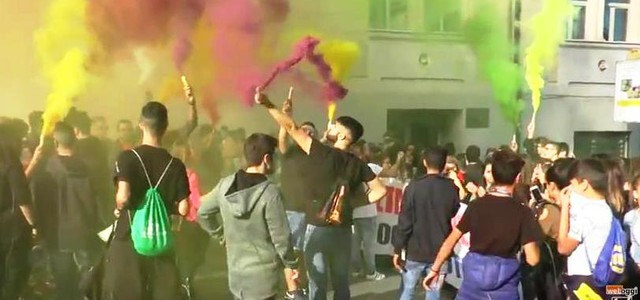 Protestano gli studenti a Catanzaro (VIDEO)