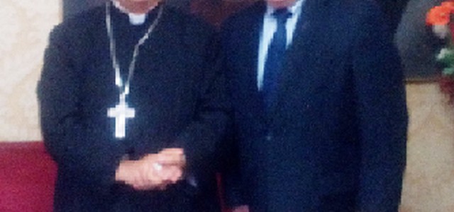 Il direttore dell’Accademia di Catanzaro visita Mons. Bertolone