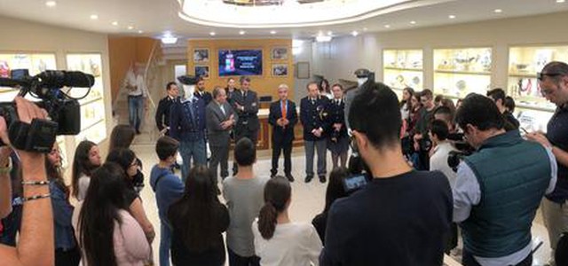 A Crotone divise storiche Polizia Stato