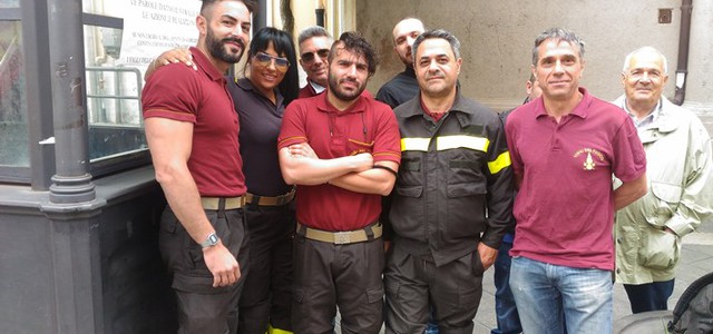 Sit-in Usb per rivendicare il diritto all'assunzione (VIDEO)