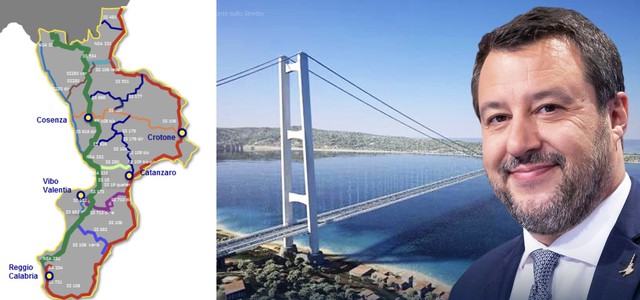 Il Ministro Salvini sblocca le opere strategiche e avvia il Ponte dello Stretto