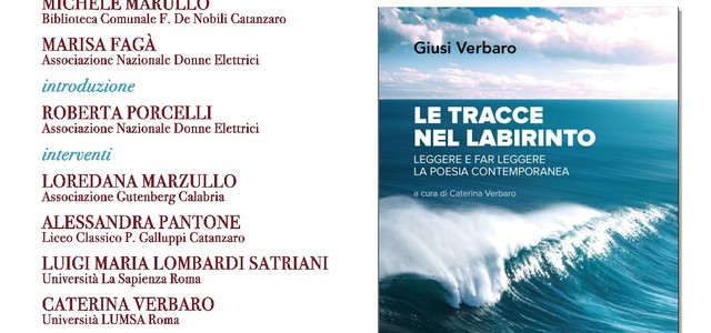 La Biblioteca De Nobili omaggia la poetessa catanzarese Giusi Verbaro