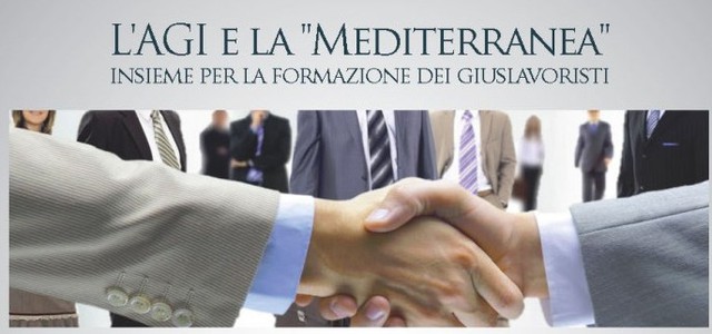 Convenzione fra Agi e università Mediterranea