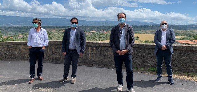 Sopralluogo del vice presidente Montuoro su importanti tratti viari del territorio di Maida