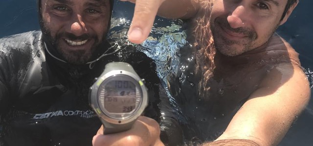 CALABRIA: RECORD DEL MONDO DI APNEA PROFONDA A SOVERATO