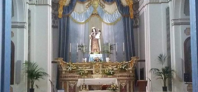 Solenni festeggiamenti in onore della patrona, Maria SS. del Monte Carmelo