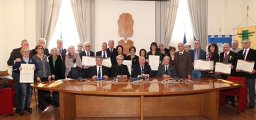 Maestri del Lavoro, consegnato l'attestato di benemerenza della Camera di Commercio