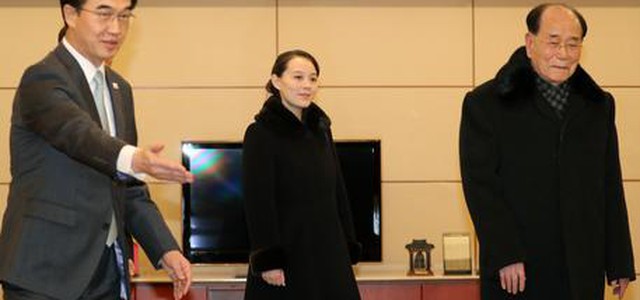 Giochi: delegazione Corea del Nord al Sud