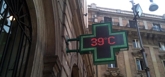 Agosto è stato il terzo mese più caldo di sempre