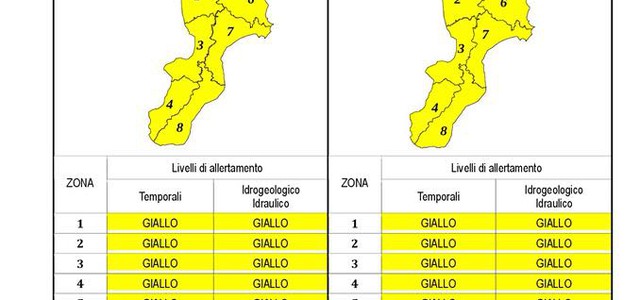 Maltempo su tutta la Calabria, fascia tirrenico centro-meridionale la più colpita