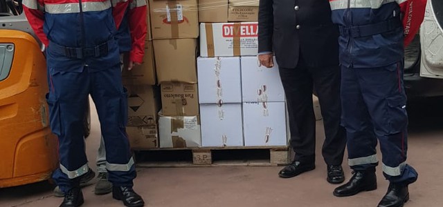 Iniziata la distribuzione di generi di conforto dai destinare ai profughi ucraini. Rete di solidarietà di ANC Calabria, Unicef, Lions Calabria