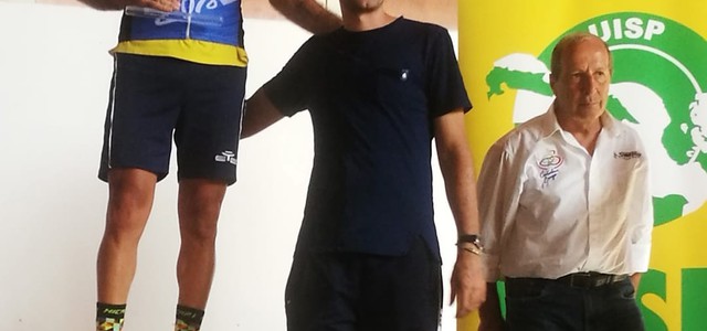 Calabra CUP 2018, tappa al ciclista catanzarese Antonio Paone 