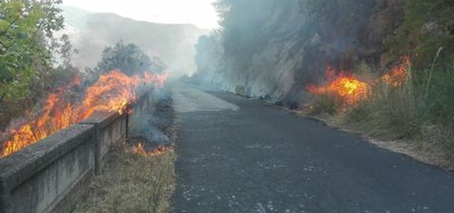 Incendi: arrestato mentre appicca rogo