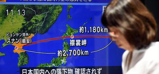 Nuovo missile nordcoreano sorvola Giappone
