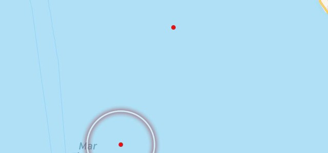 Secondo terremoto di magnitudo 2.6 oggi al largo della costa sud occidentale della Calabria