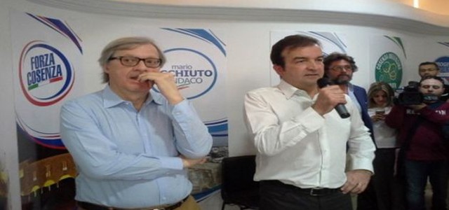 Cosenza, fuori dalla giunta comunale Sgarbi e padre Fedele