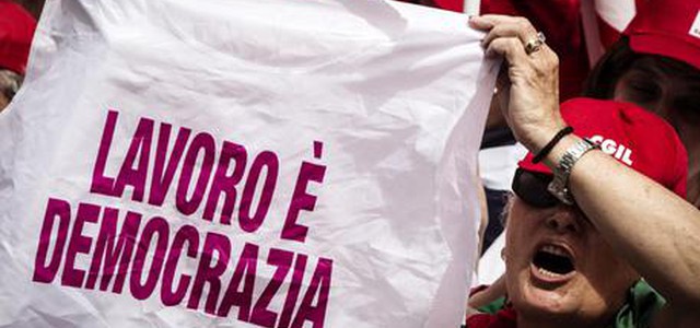 Festa del Lavoro, i leader di Cgil, Cisl e Uil a Portella della Ginestra