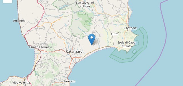 Lieve scossa di terremoto nel Catanzarese