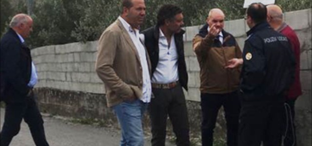 Battaglia, Gironda e Consolante effettuano un nuovo sopralluogo in via Manganelli