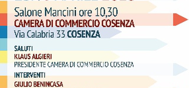 Camera di commercio di Cosenza partecipa all'Alternanza Day