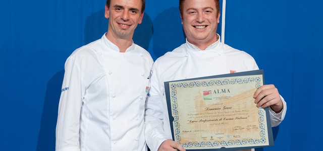Il catanzarese Domenico Greco diplomato al Corso Superiore di Cucina Italiana