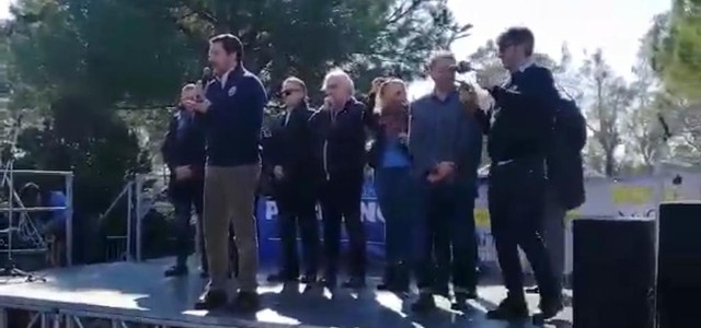 Matteo Salvini in visita a Riace (VIDEO INTEGRALE)