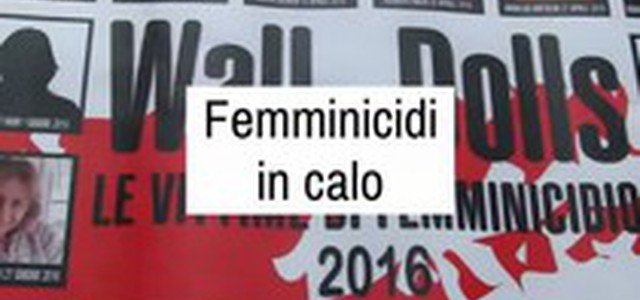 Il fenomeno dei femminicidi è in calo, -40% quest'anno