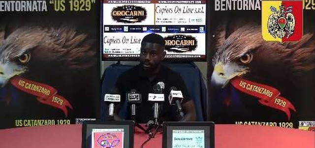 Kanoute prima di Catanzaro - Cavese: "sono pronto!" (VIDEO)