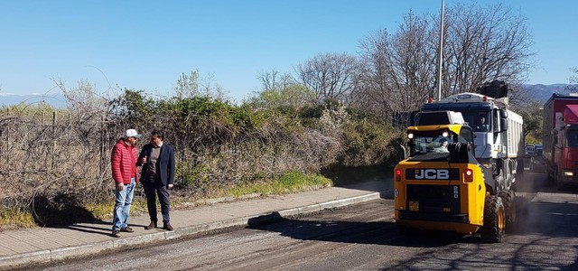 Mendicino, partiti i lavori di bitumazione