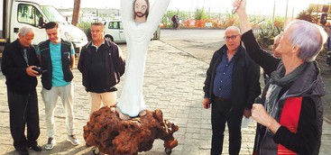 A Lido benedetta la scultura sacra di Leonardo Vigna 
