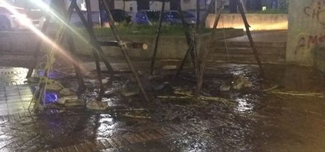 Incendiato presepe gruppo scout a Reggio