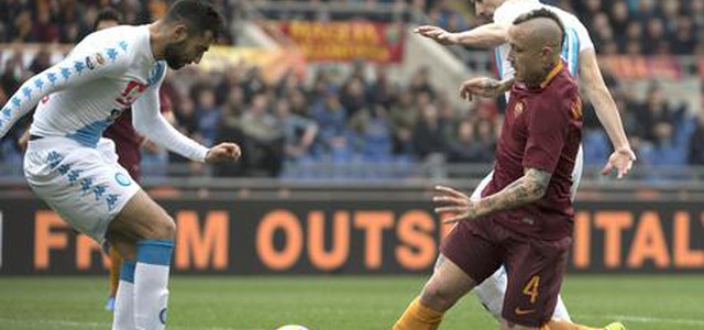 Serie A: Roma Napoli 1-2, azzurri a -2 dai giallorossi