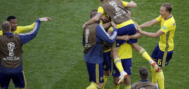 Mondiali: 1-0 alla Svizzera, la Svezia conquista i quarti