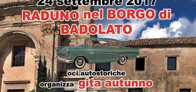 Auto storiche nel borgo di Badolato