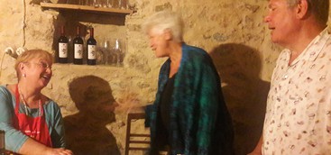Lidia Bastianich in tour in Calabria, tappa a Badolato