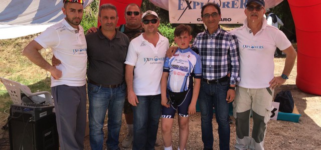 Il sindaco al Trofeo mountain bike Pineta Siano