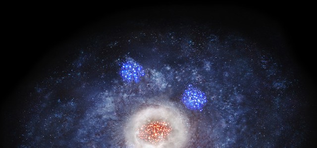 Viste galassie 'incinte' nel baby Universo