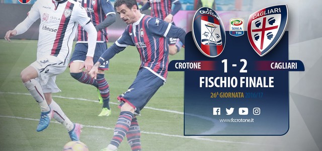 Ultimo sogno di salvezza svanito per il Crotone, allo Scida vince anche il Cagliari